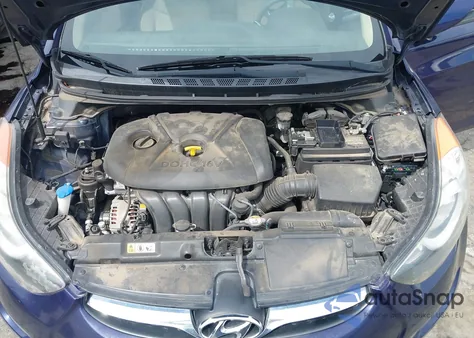 2013 Hyundai Elantra Gls из США, поврежденный, VIN 5NPDH4AE3DH272157